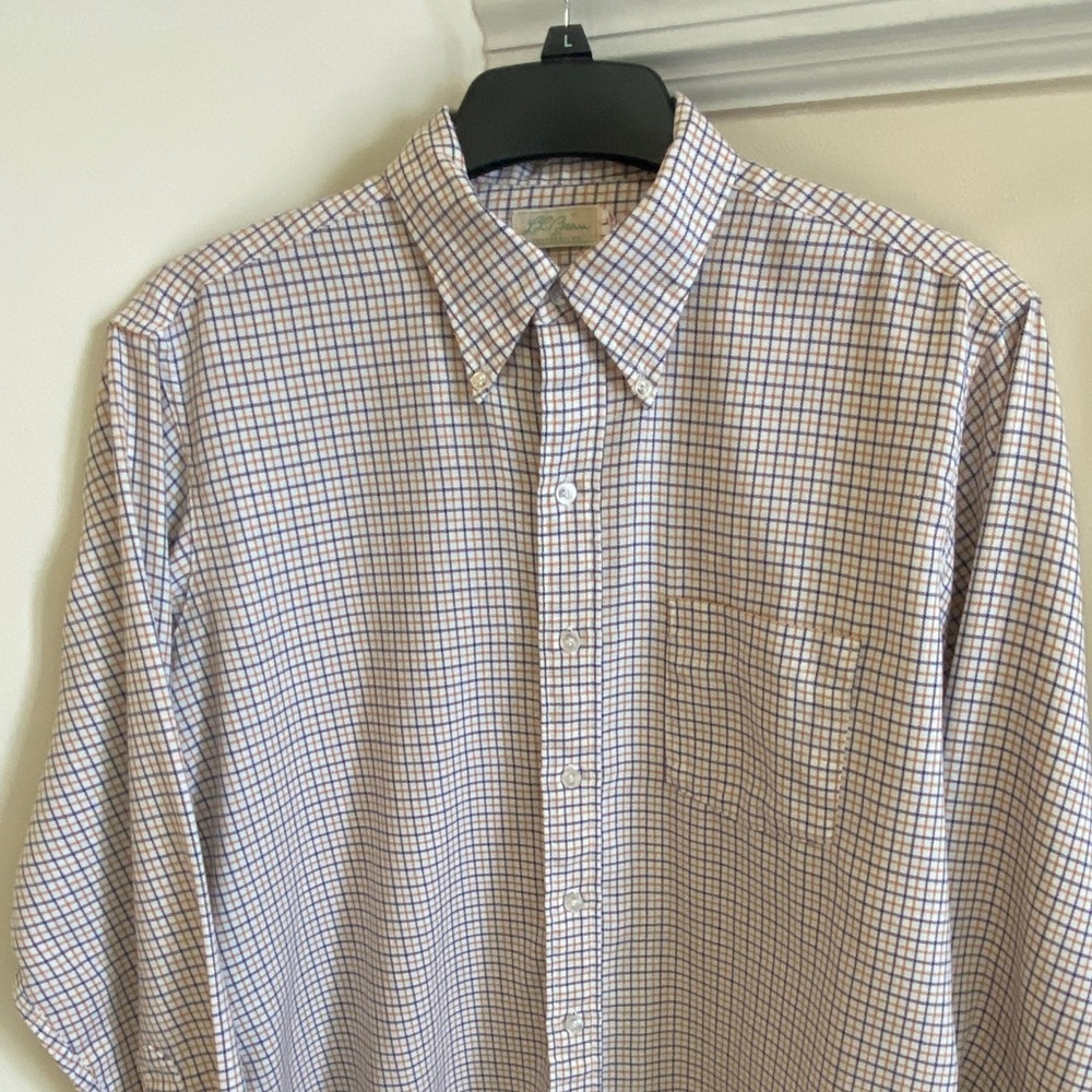 LL Bean Button up size L